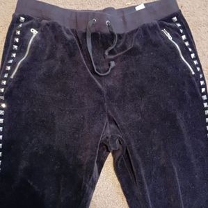 Juicy couture velour joggers worn 1 time